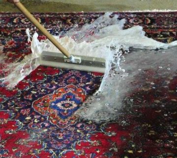 شستن فرش قبل از اسباب کشی